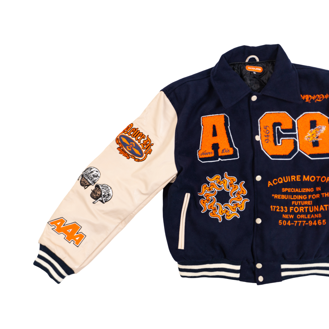Acquire "ACQ" Letterman Jacket