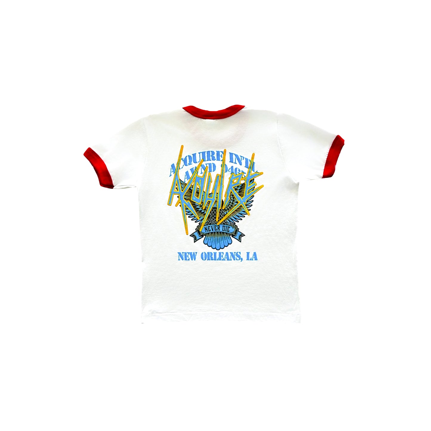 Acquire “AA” Logo Women’s Ringer Tee