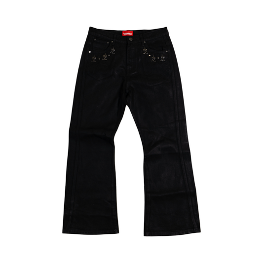 Acquire "Black Wax" Denim Jeans