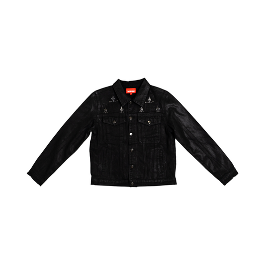 Acquire "Black Wax" Denim Jacket