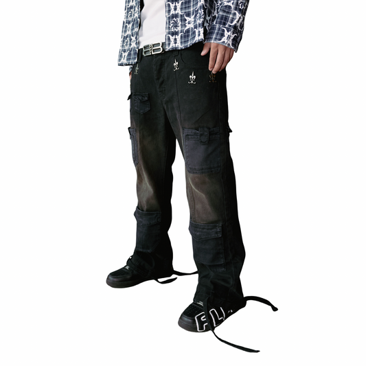 Acquire Utility Cargo Pants Black