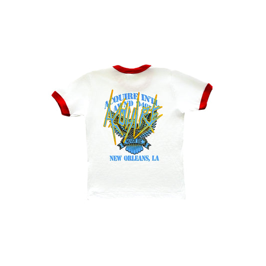 Acquire “AA” Logo Women’s Ringer Tee