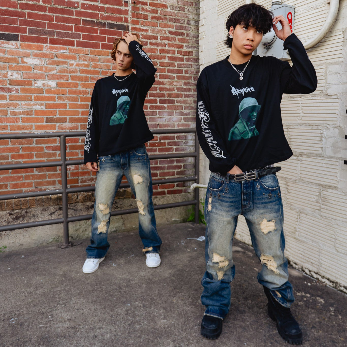 Acquire Distressed Denim