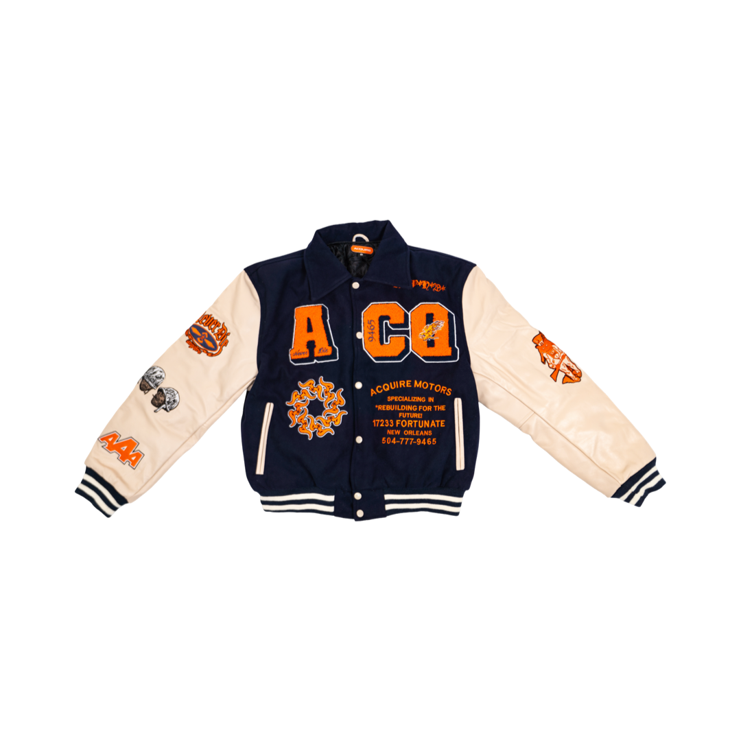 Acquire "ACQ" Letterman Jacket
