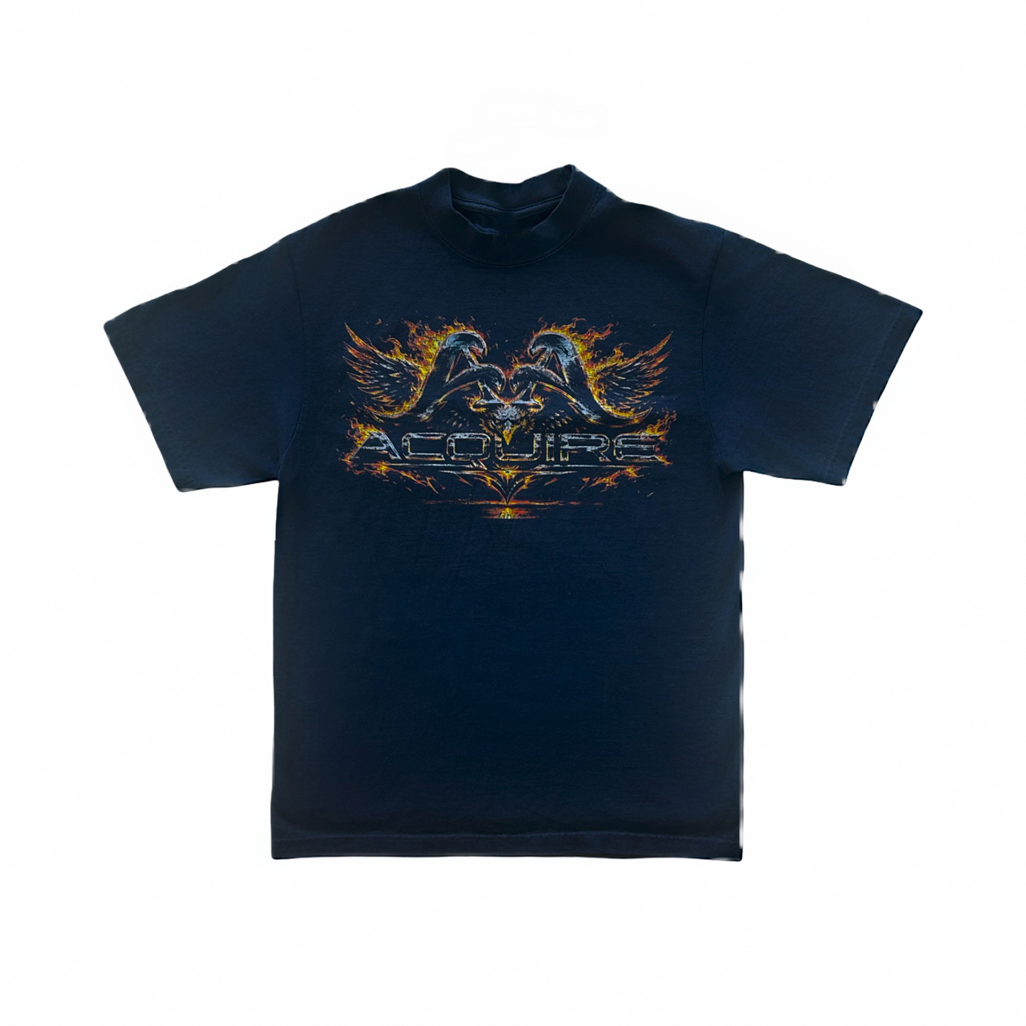 Acquire “AA” Flame Eagle Tee Navy