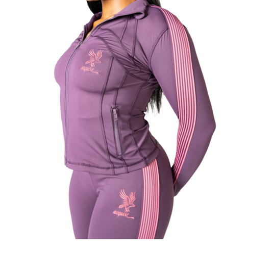 Women's Track Jacket "Plum"