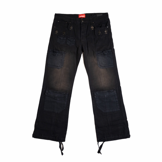 Acquire Utility Cargo Pants Black