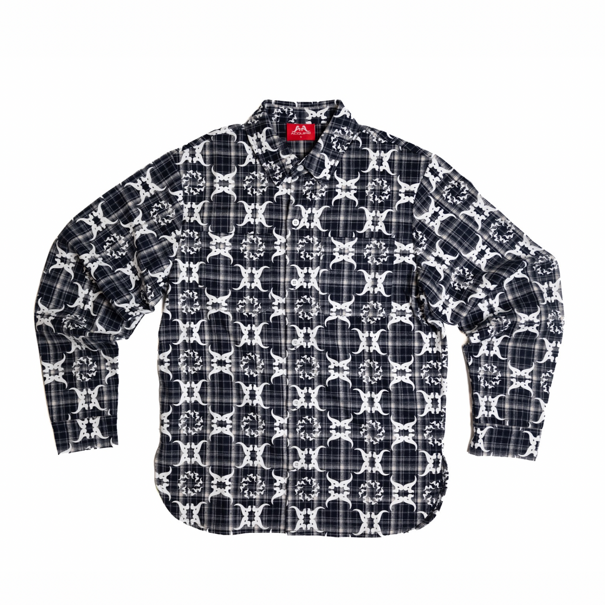 Acquire Custom Flannel Navy