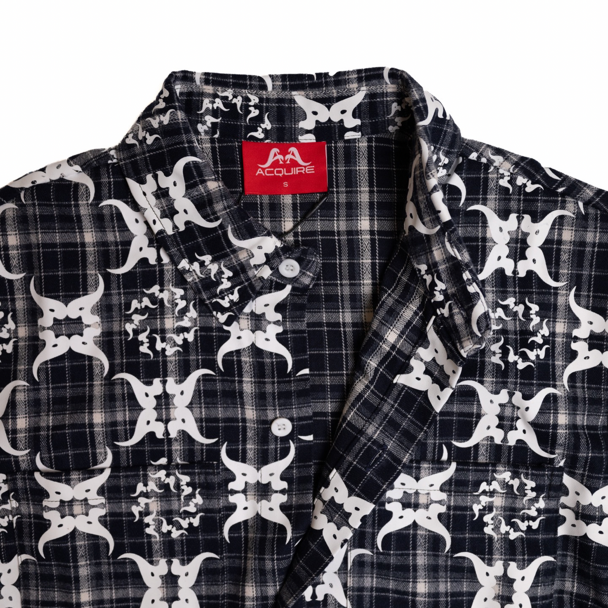 Acquire Custom Flannel Navy