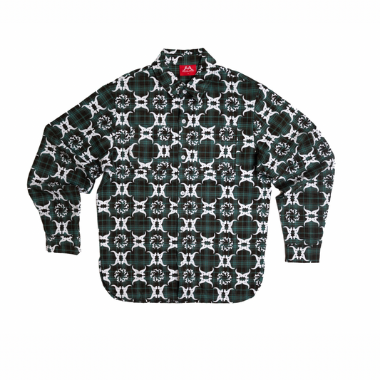 Acquire Custom Flannel Green