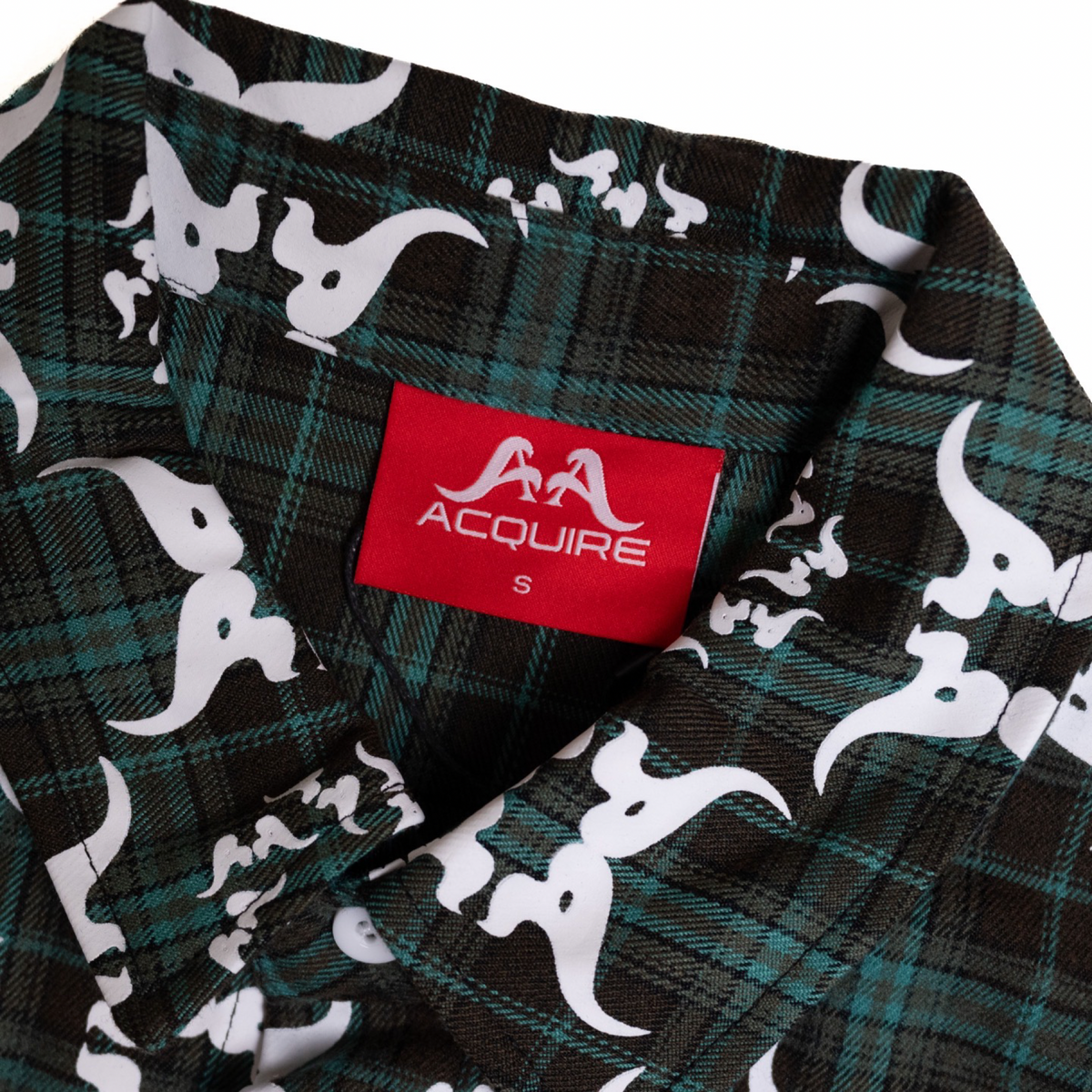 Acquire Custom Flannel Green