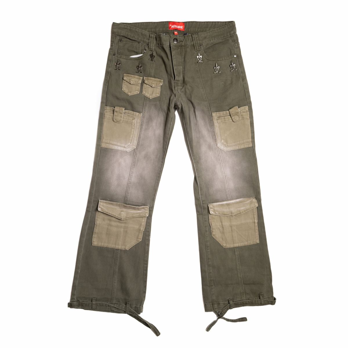 Acquire Utility Cargo Pants Olive Green