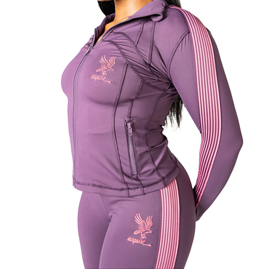 Women's Track Jacket "Plum"